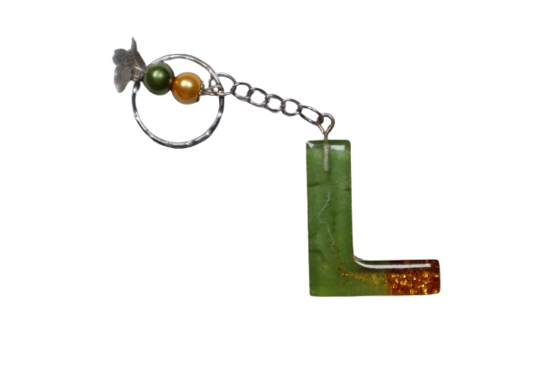 ALPHABET KEYCHAIN