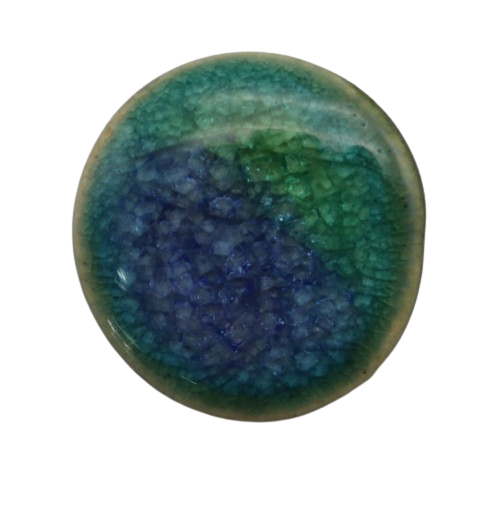 CERAMIC BROOCH