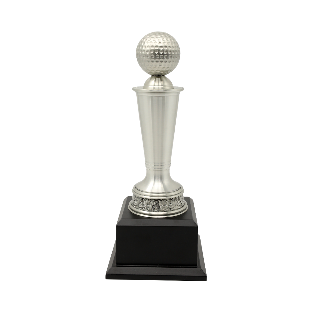 7044BGB - PEWTER TROPHY (GOLF BALL)