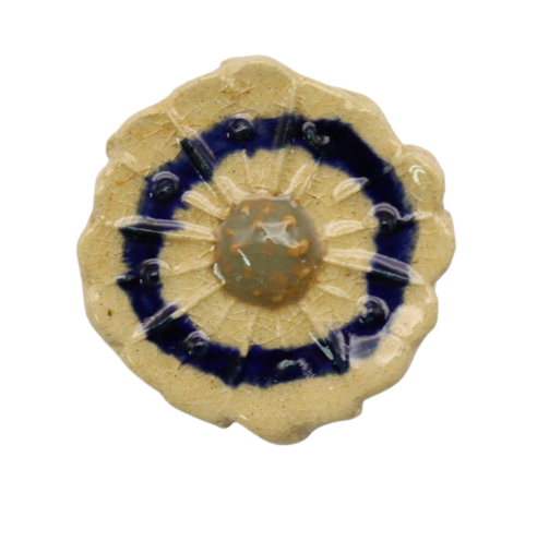 CERAMIC BROOCH