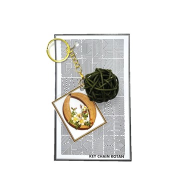 RATTAN KEYCHAIN