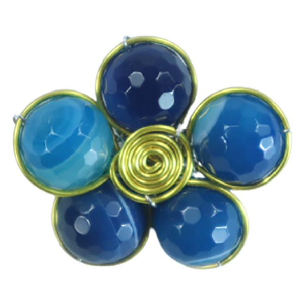 KERONGSANG MELATI AGATE