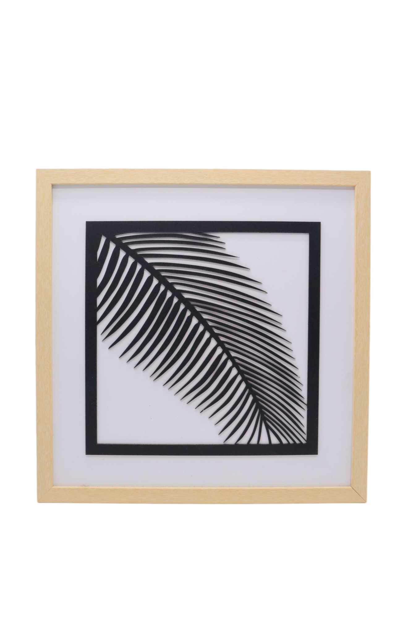 LASER CUT FRAME DAUN NIPAH