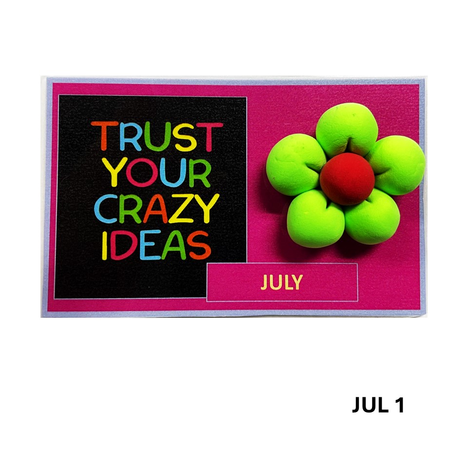 FRIDGE MAGNET BUNGA DRY CLAY - JULAI