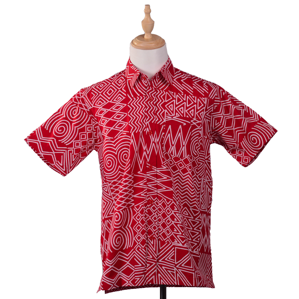 PREODER MEN BATIK SHIRT SHORT SLEEVES