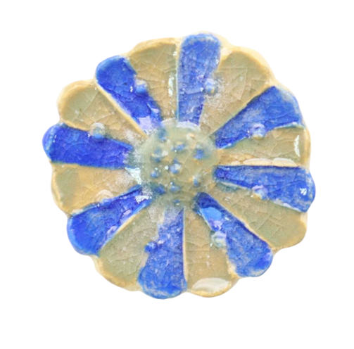 CERAMIC BROOCH
