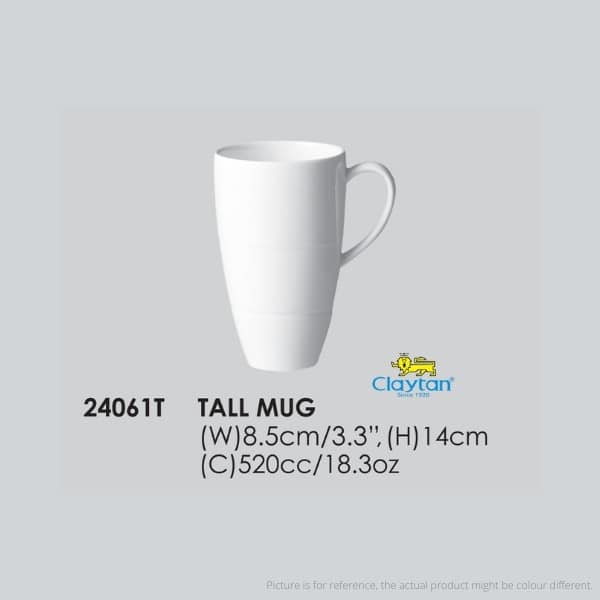 CLAYTAN - 18.3oz TALL MUG - DRINKING HOTELWARE