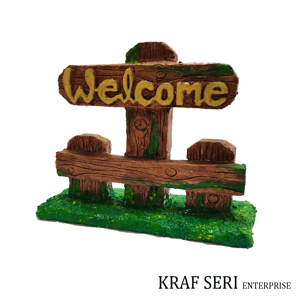 WELCOME SIGNAGE STAND