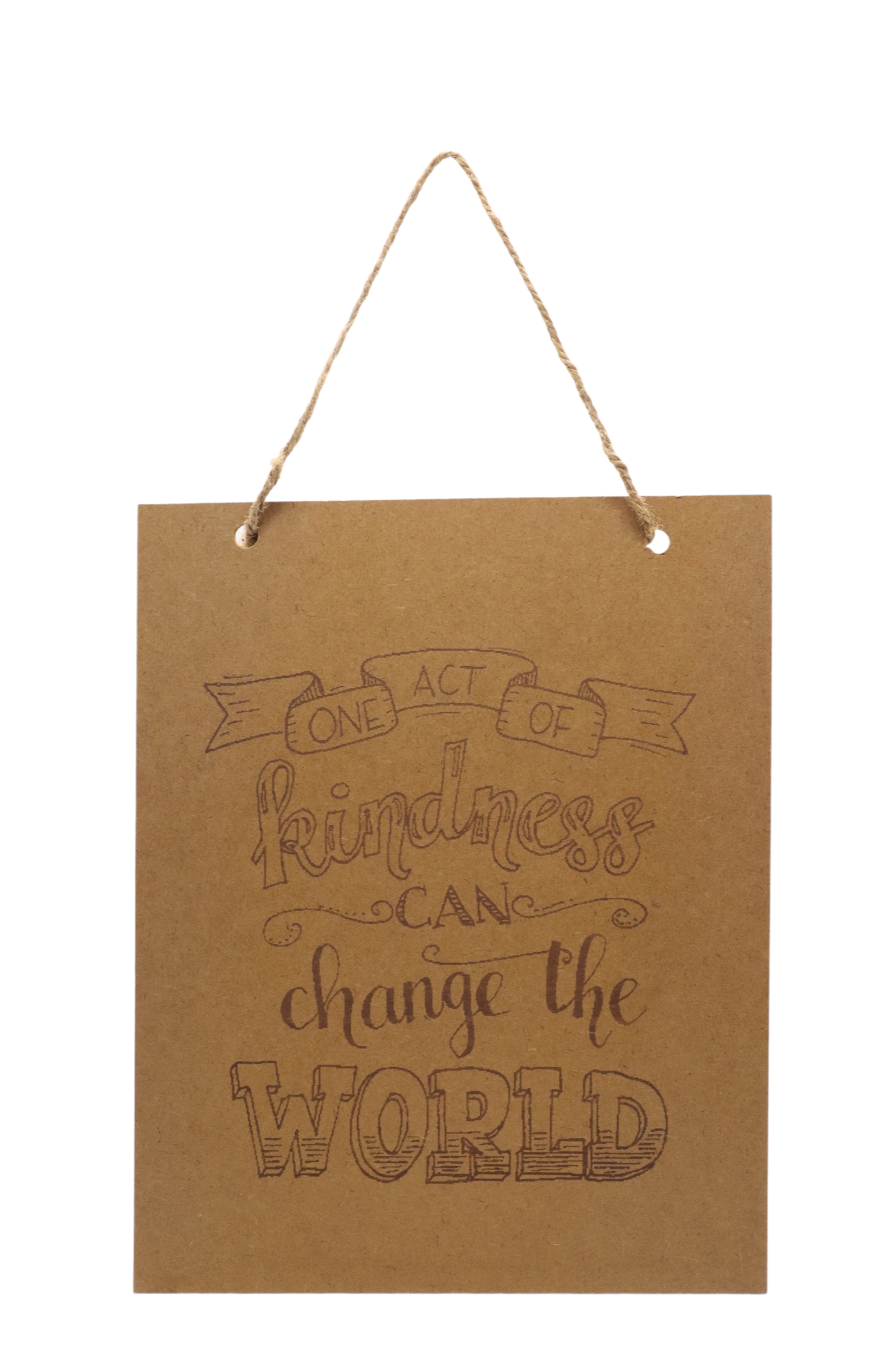 MOTIVATION TEXT LASER CUT