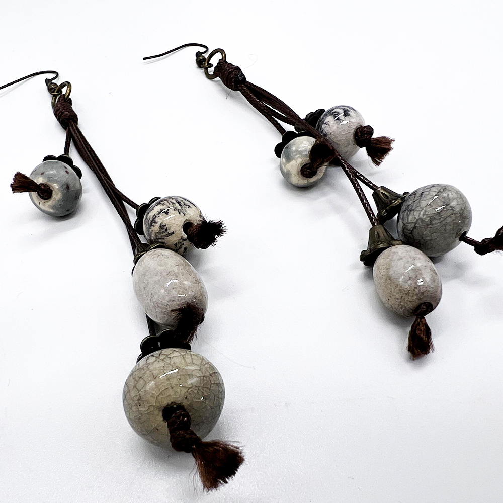CERAMIC EARRINGS
