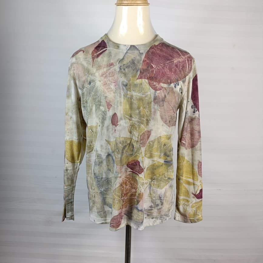 ECOPRINT T-SHIRT LONG SLEEVE