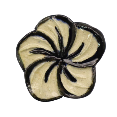 CERAMIC BROOCH