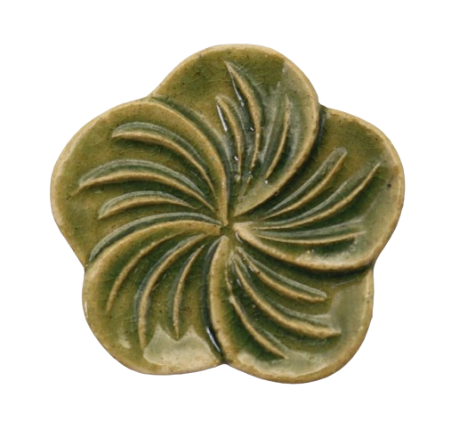 CERAMIC BROOCH