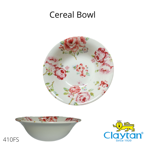 CLAYTAN - CEREAL BOWL FRAGRANCE ROSE