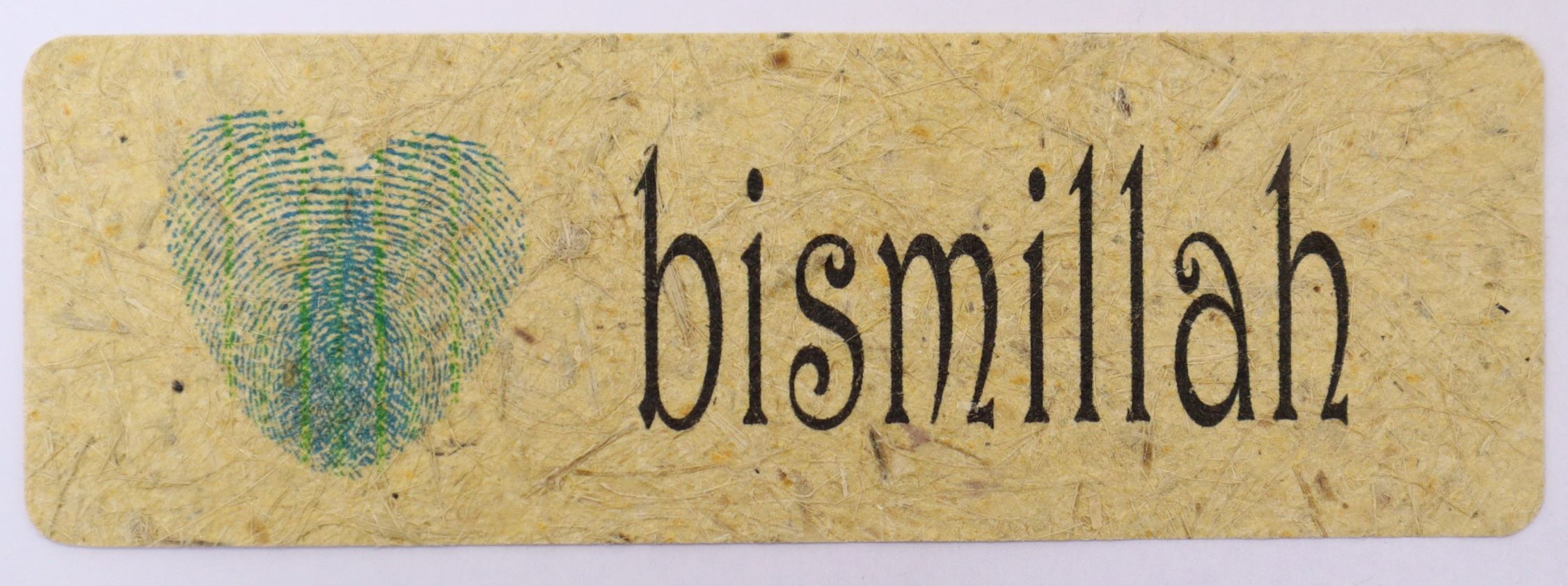 BOOKMARK HANDMADE PAPER