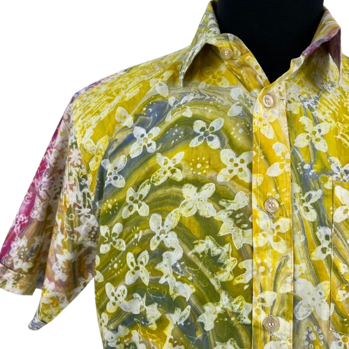 KEMEJA BATIK LELAKI LENGAN PENDEK