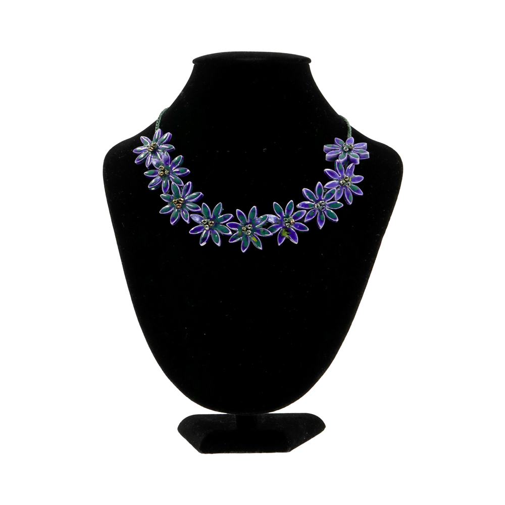 SARAWAK BEADS NECKLACE  | MONET'S GARDEN