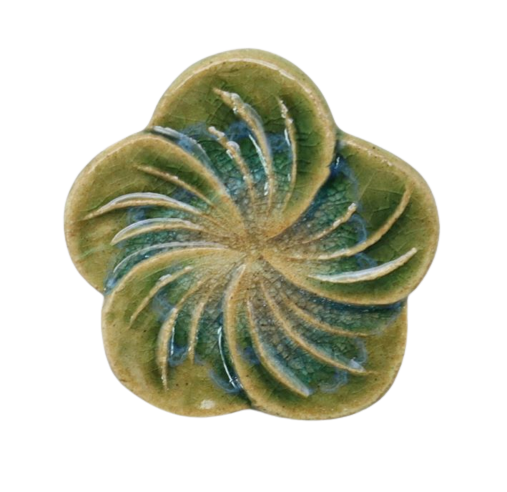 CERAMIC BROOCH