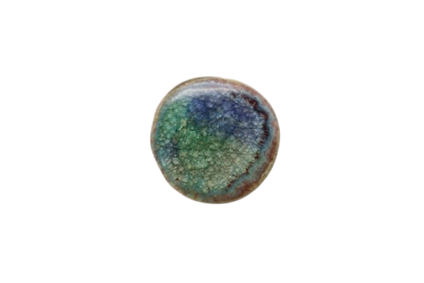 CERAMIC BROOCH