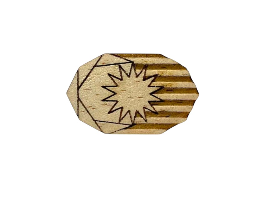 MALAYSIAN FLAG COLLAR PIN