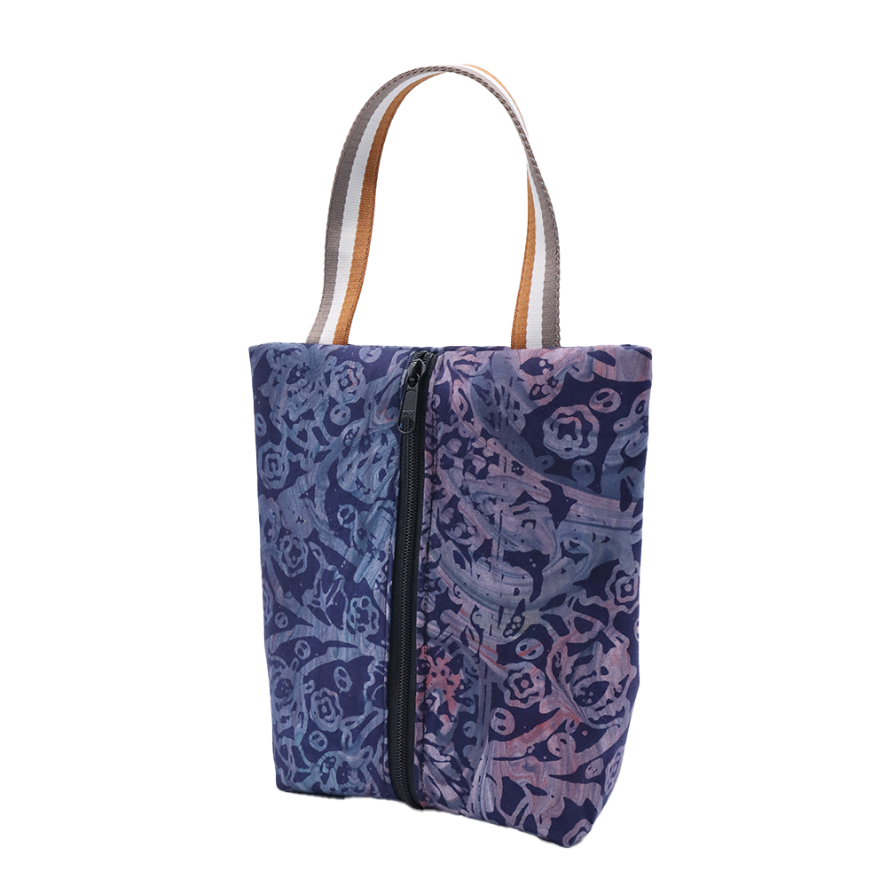 (PRE-ORDER) FRONT ZIP BATIK HAND BAG