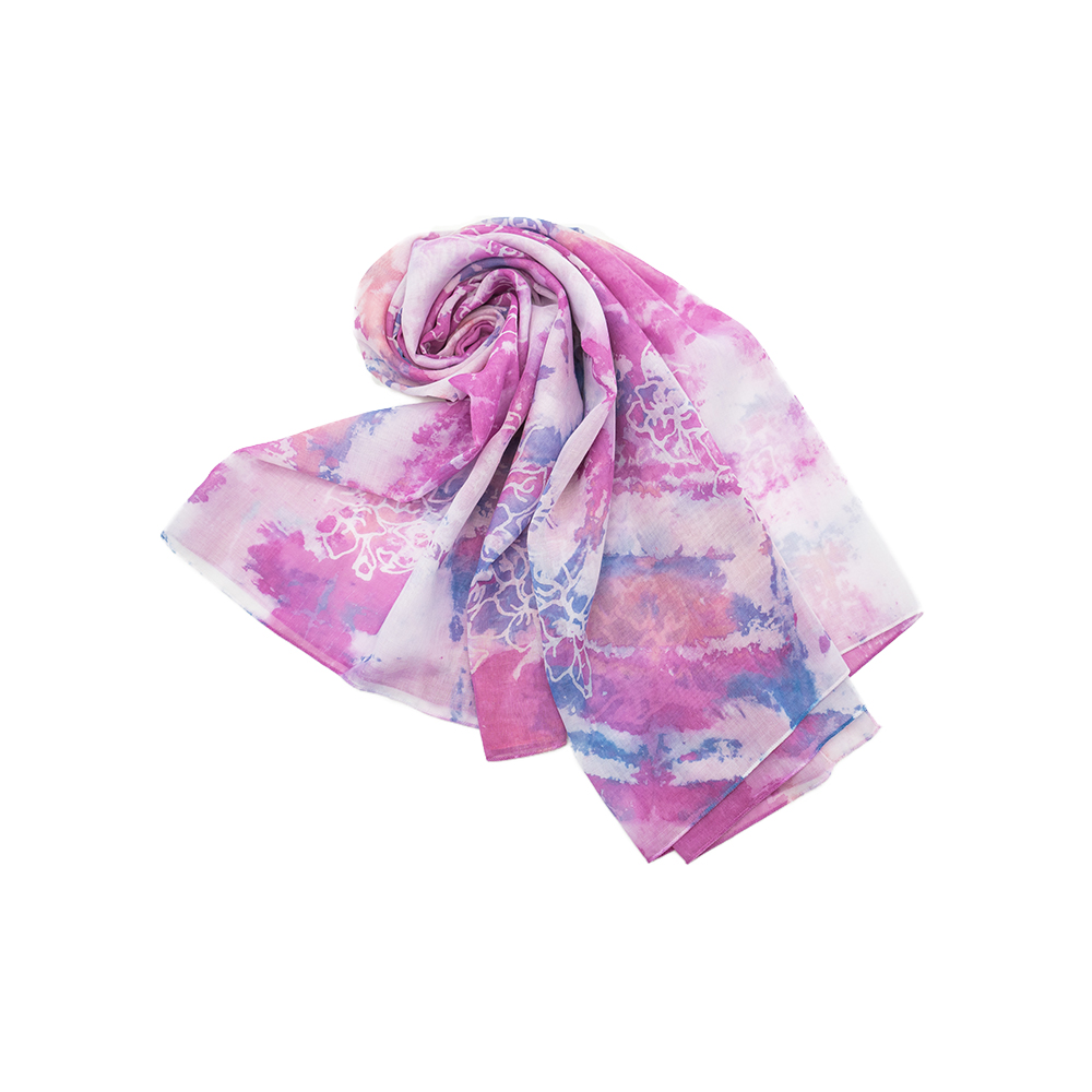 SHIBORI’S TIE DYE SQUARE SHAWL