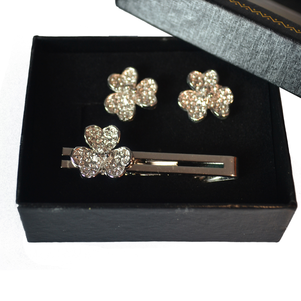 TIE CLIP WITH CUFFLINK
