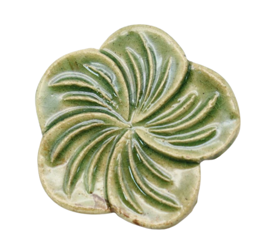 CERAMIC BROOCH