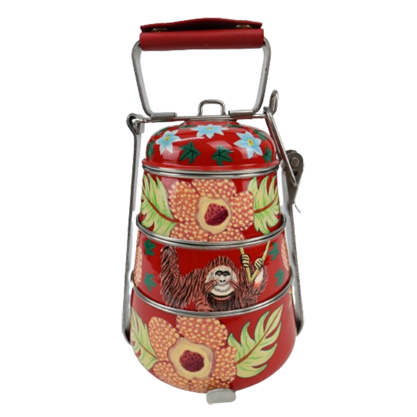 3 TIER TIFFIN - RAFFLESIA