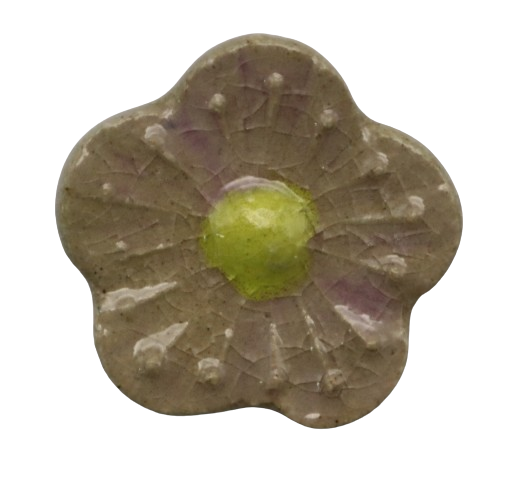 CERAMIC BROOCH
