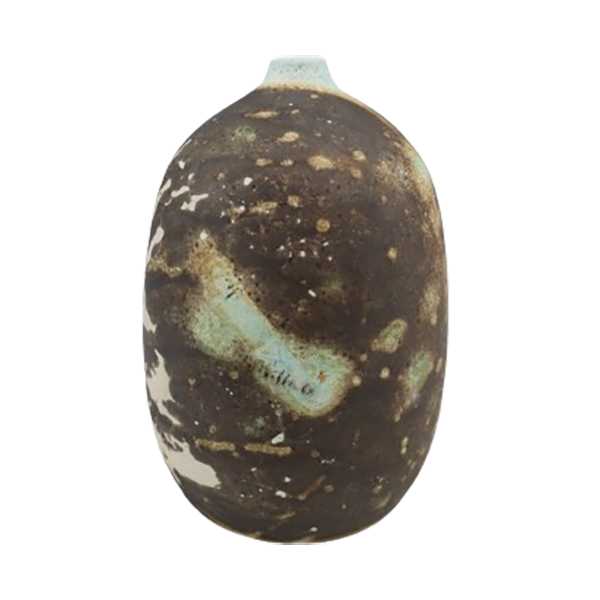 CERAMIC VASE (RAKU)