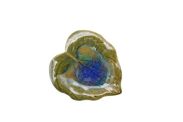 BETEL LEAF SHAPED DECO PLATE