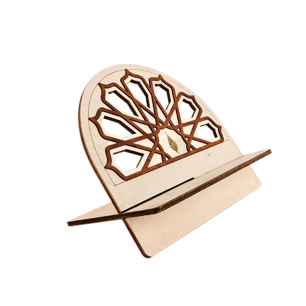 WOODEN REHAL/BOOK STAND