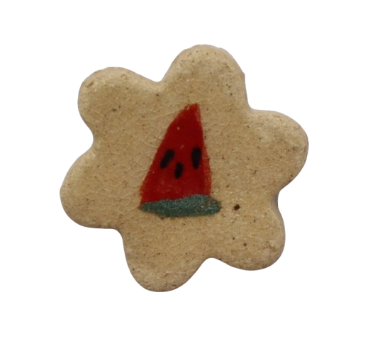 CERAMIC BROOCH