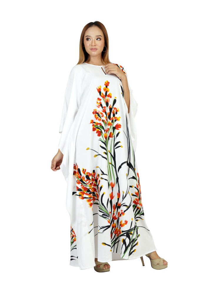 (PRE-ORDER) KAFTAN DRESS LENGAN SUKU BATIK MANUTEX