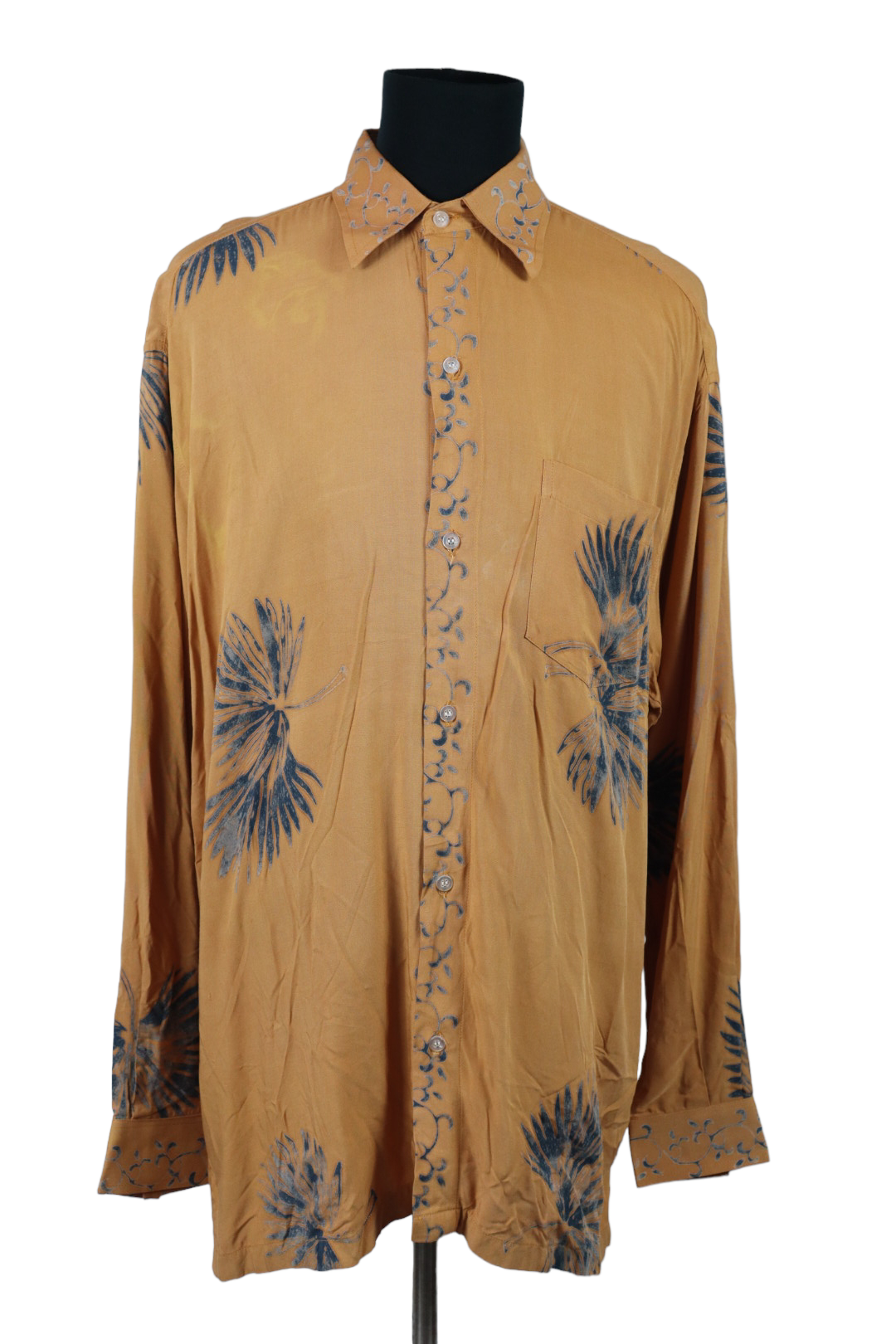 KEMEJA BATIK LELAKI  COTTON LENGAN PANJANG