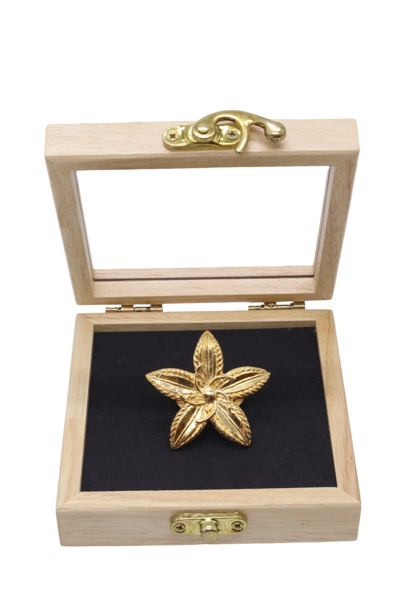 SCARF BUCKLE BUNGA LADO (MEDIUM)