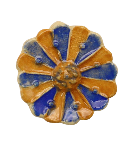 CERAMIC BROOCH
