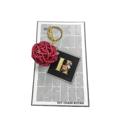 RATTAN KEYCHAIN