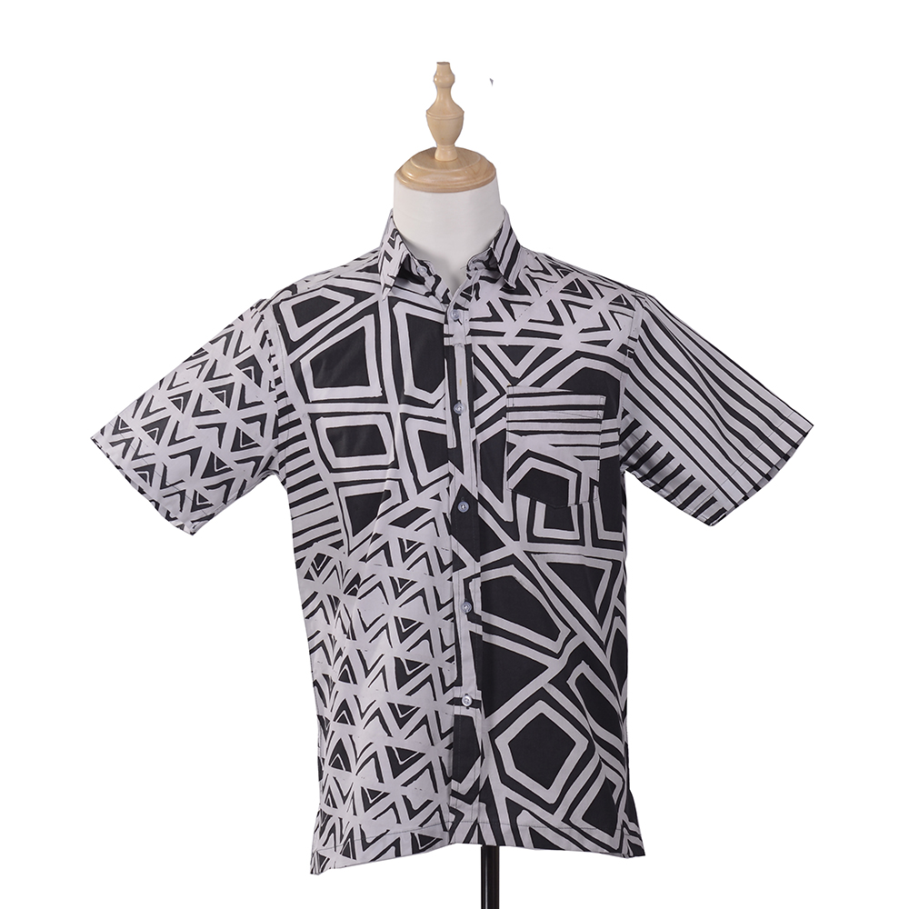 PREODER MEN BATIK SHIRT SHORT SLEEVES