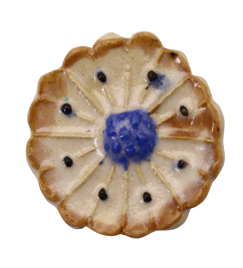 CERAMIC BROOCH