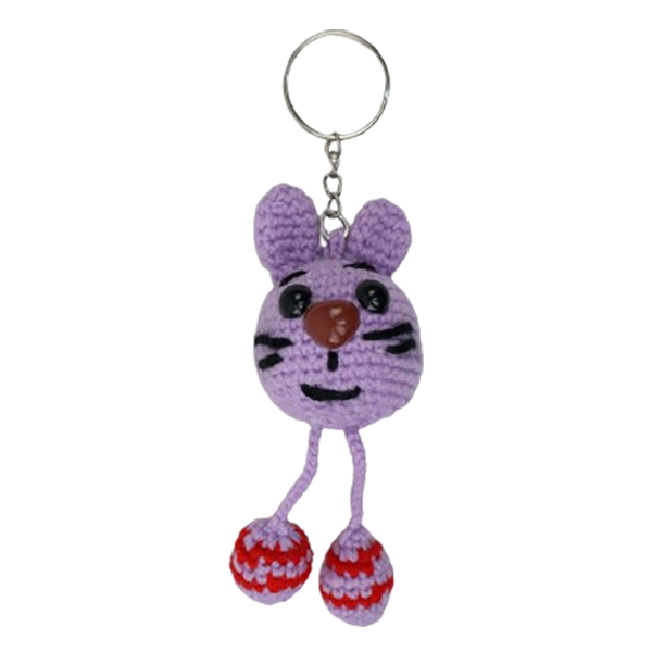 CAT CROCHET KEYCHAIN ​​3