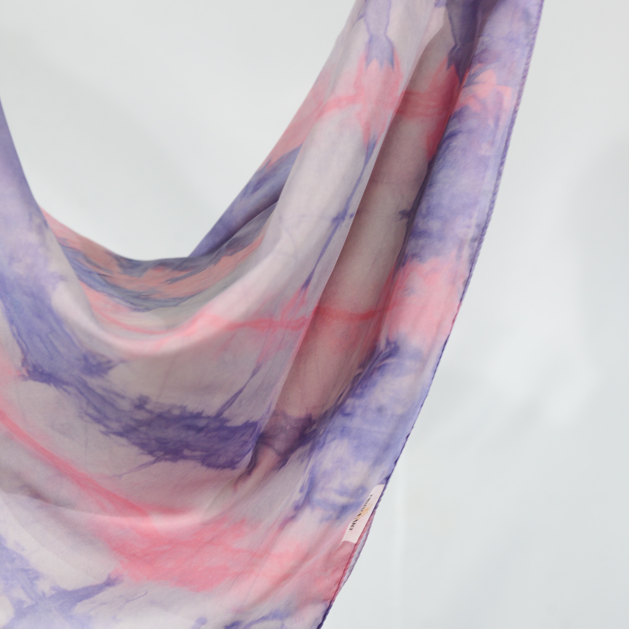 TIE & DYE BATIK BAWAL CREPE SCARVE