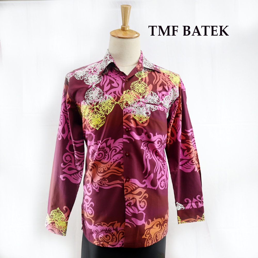 (PRE-ORDER 572) KEMEJA BATIK LENGAN PANJANG