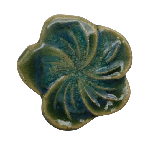 CERAMIC BROOCH