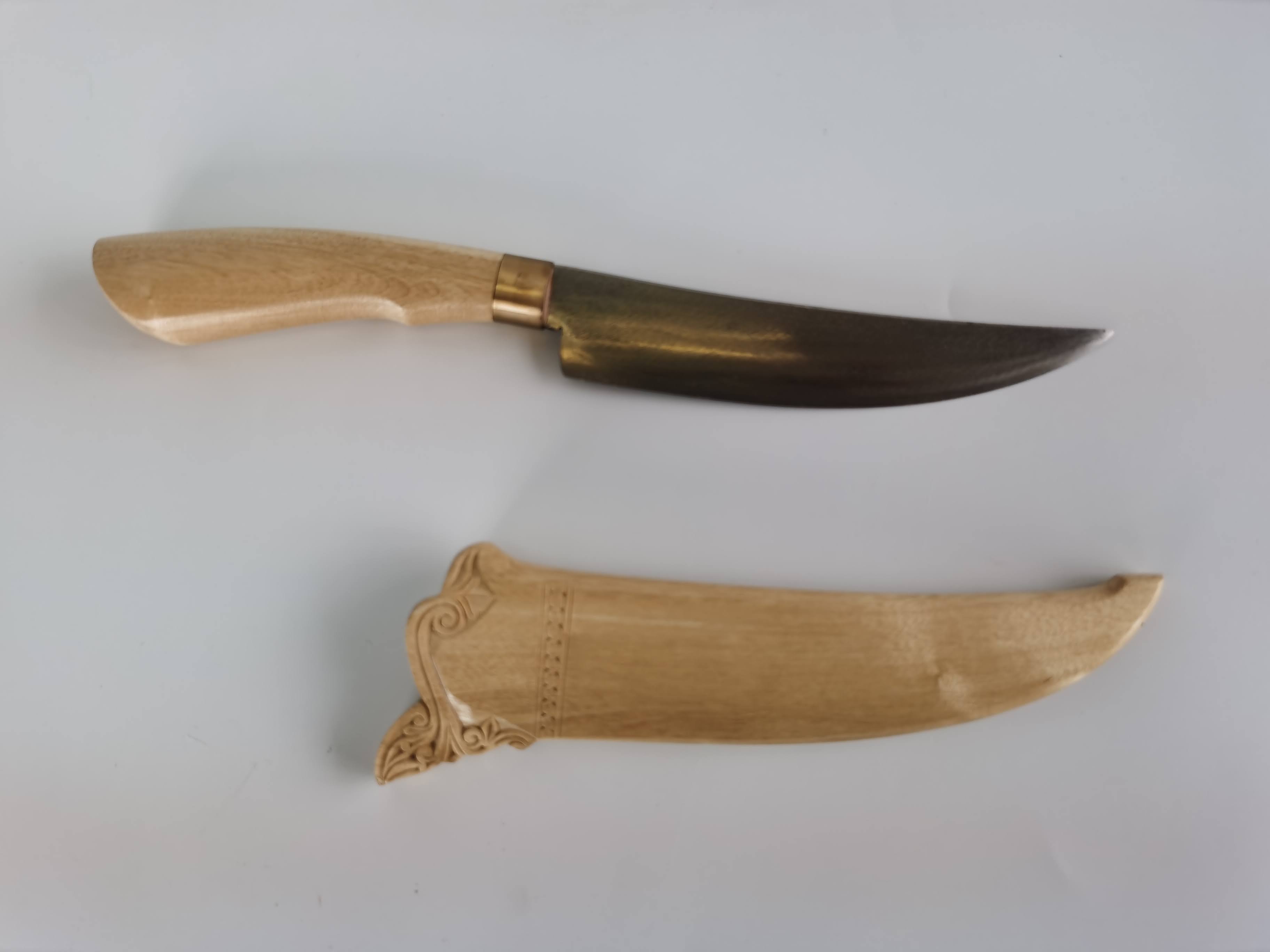 PARANG POMPOD 3 KAYU AKASIA PUTIH