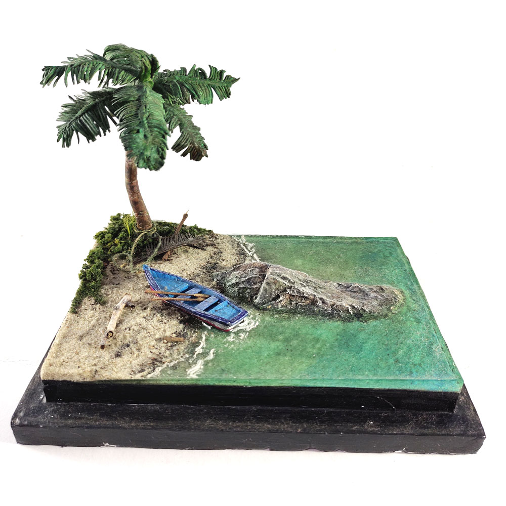 DIORAMA DI TEPI LAUT