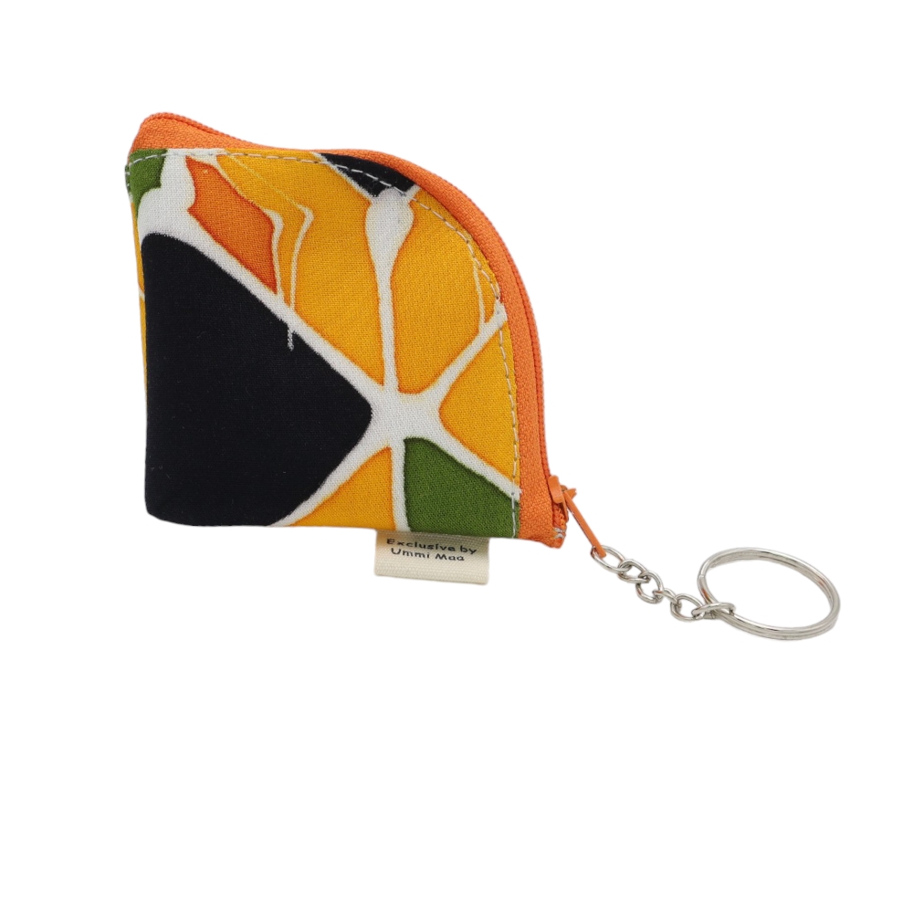 (PRE-ORDER) SHELL POUCH KEYCHAIN (BATIK)