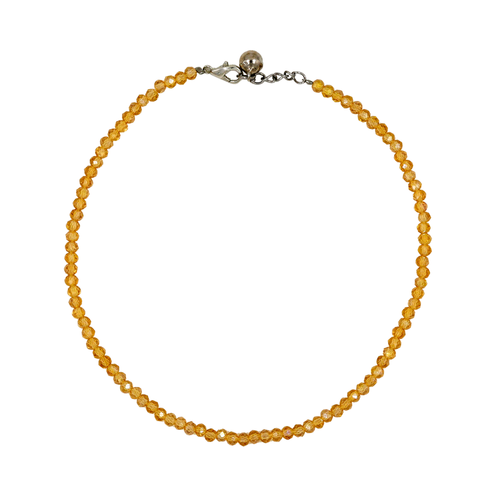 SARAWAK CRYSTAL BEADS ANKLET