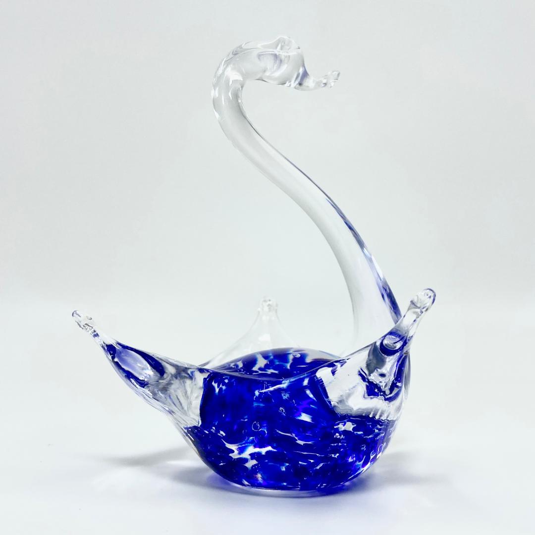 CRYSTAL SWAN PAPER WEIGHT